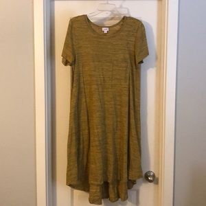 Mustard dress